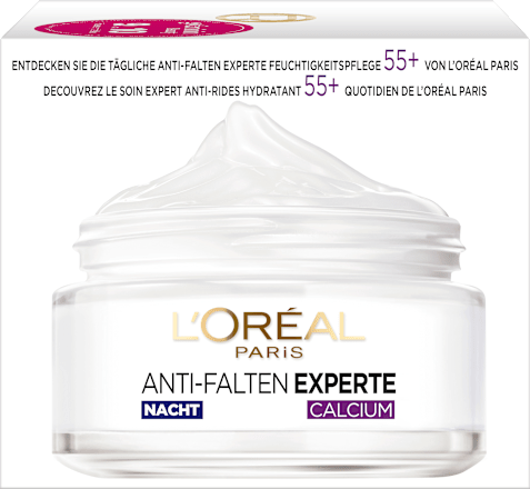 Nachtcreme Anti Falten Experte 55+, 50 ml