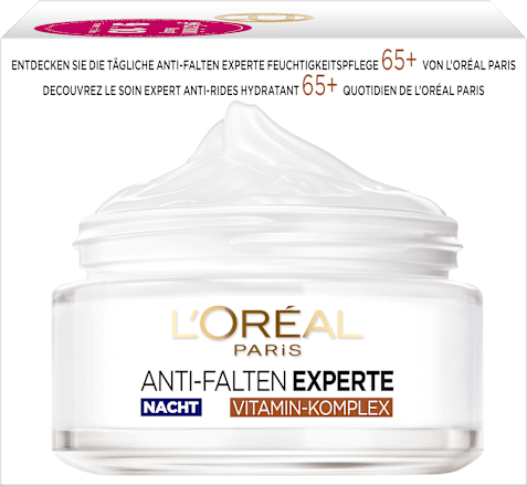 Nachtcreme Anti Falten Experte 65+, 50 ml