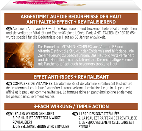 Nachtcreme Anti Falten Experte 65+, 50 ml
