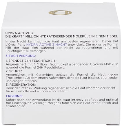 Nachtcrème Hydra Active 3, 50 ml