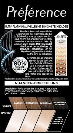 Haare Aufheller 9L Ultra Platinum, 1 St