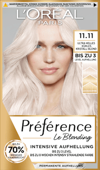 Haarkleur 11.11 Ultra Light Cool Crystal Blonde, 1 st
