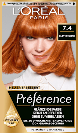 Haarfarbe 7.4 Kupferblond, 1 St