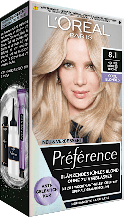 Haarkleur 8.1 Koelblond Licht Koelblond, 1 st