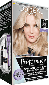 Haarkleur 8.1 Koelblond Licht Koelblond, 1 st