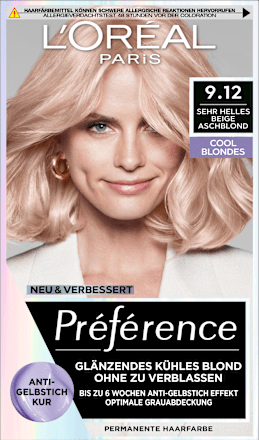 Haarkleur 9.12 Koelblond Zeer lichtbeige Asblond, 1 st