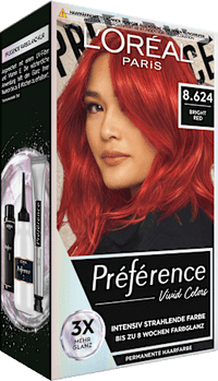 Haarkleur Vivid Colors 8.624 Felrood, 1 stuk
