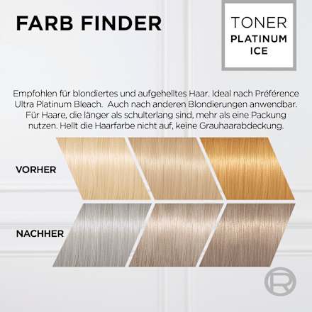 Haartoner 01 Platinum Ice, 1 St