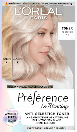Haartoner 01 Platinum Ice, 1 St