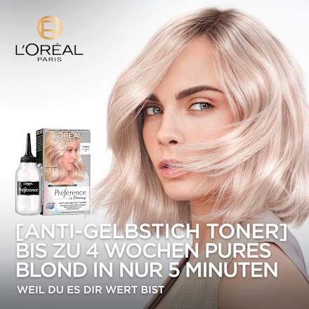 Haartoner 01 Platinum Ice, 1 St