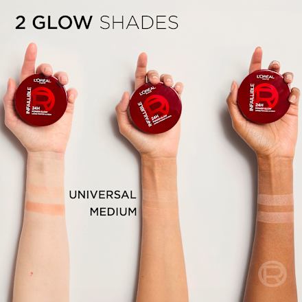 Puder Infaillible 24H Power Glow in Mesh Medium, 10 g