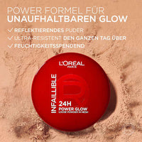 Puder Infaillible 24H Power Glow in Mesh Universal, 10 g