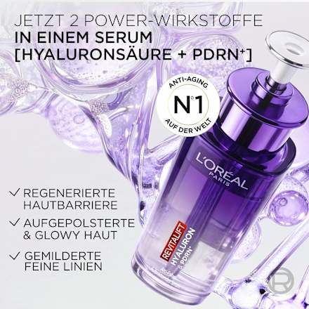 Anti-Falten Serum Revitalift Hyaluron PDRN+ aufpolsternd, 15 ml