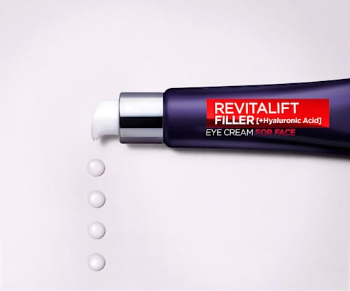 Oogcrème + Gezicht Revitalift Filler, Hyaluronzuur, 30 ml