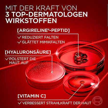 Augencreme Revitalift Laser X3 Anti Age mit Koffein, 15 ml
