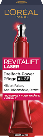 Augencreme Revitalift Laser X3 Anti Age mit Koffein, 15 ml