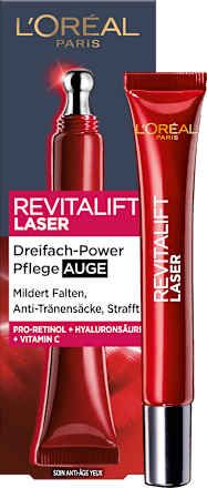 Augencreme Revitalift Laser X3 Anti Age mit Koffein, 15 ml