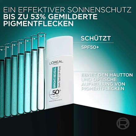 Fluid Bright Reveal Niacinamid+LHA LSF 50+, 50 ml L'ORÉAL PARiS REVITALIFT