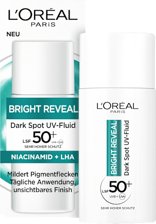 Fluid Bright Reveal Niacinamid+LHA LSF 50+, 50 ml L'ORÉAL PARiS REVITALIFT