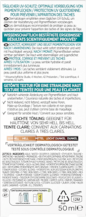 Fluid Glow Bright Reveal Getönt Hell LSF 50, 50 ml L'ORÉAL PARiS REVITALIFT