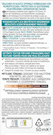 Fluid Glow Bright Reveal Getönt Mittel LSF 50, 50 ml L'ORÉAL PARiS REVITALIFT