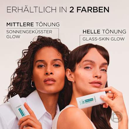 Fluid Glow Bright Reveal Getönt Mittel LSF 50, 50 ml L'ORÉAL PARiS REVITALIFT