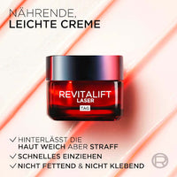 Gesichtscreme Anti-Aging Laser mit Pro-Retinol, Hyaluronsäure und Vitamin C, 50 ml