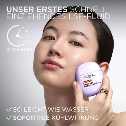Gesichtscreme Hyaluron-Aqua-Fluid LSF 30, 40 ml