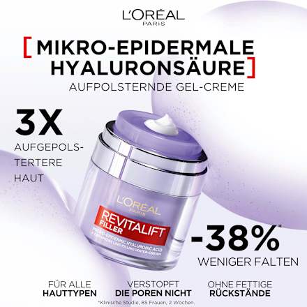 Revitalift Filler gezichtsgel, 50 ml