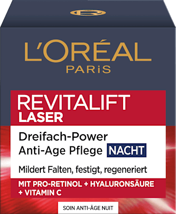 Nachtcreme Anti Age Revitalift Laser X3, 50 ml