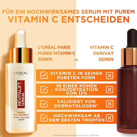 Serum Revitalift Klinische Vitamine C &amp; Vitamine E, 30 ml