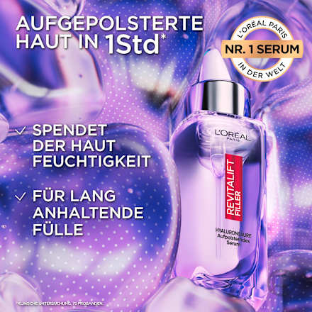 Serum Revitalift Filler Anti-rimpel + Hyaluronzuur, 30 ml