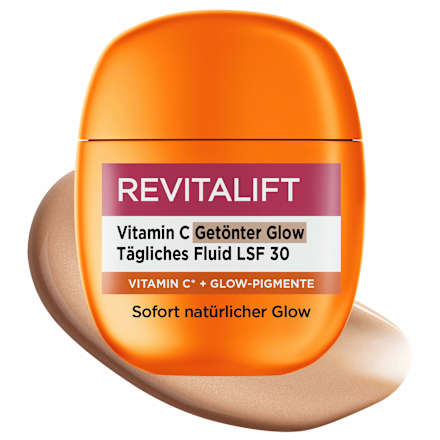 Tagescreme Vitamin C getönter Glow tägliches Fluid LSF 30, 40 ml