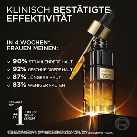 Serum Midnight Age Perfect Zell-Renaissance Anti-Falten, 30 ml L'ORÉAL PARiS