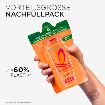 Shampoo Dream Lengths Navulverpakking, 250 ml