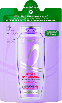 Shampoo Hydra Hyaluronic Nachfüllpack, 250 ml