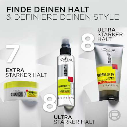 Haargel Spurenlos FX Ultra Starker Halt, 150 ml