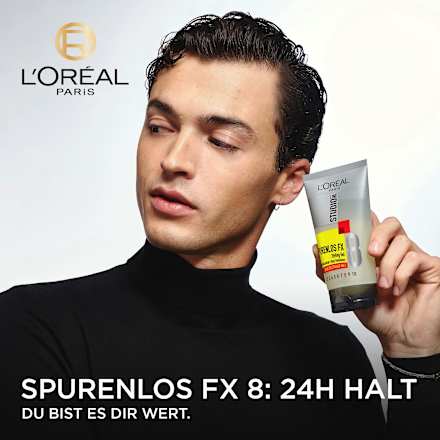 Haargel Spurenlos FX Ultra Starker Halt, 150 ml