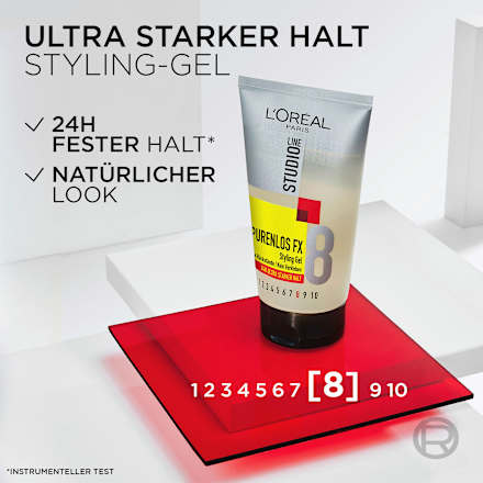 Haargel Spurenlos FX Ultra Starker Halt, 150 ml