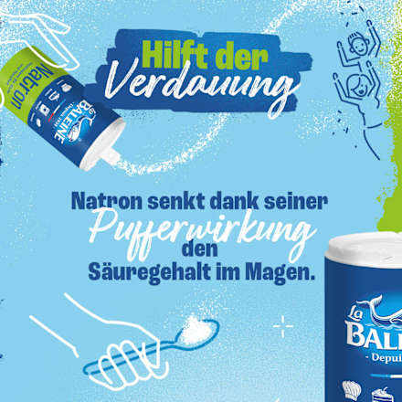 Natron Pulver, 400 g