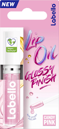 Lip Oil Glossy Finish Candy Pink, 5,5 ml