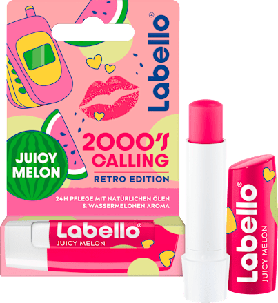Lippenpflege 2000´s calling Juicy Melon, 4,8 g Labello