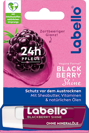 Blackberry Shine lippenbalsem, 4,8 g
