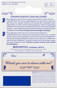 Lippenpflege Bridgerton Penelope & Colin Peach Tea, 4,8 g