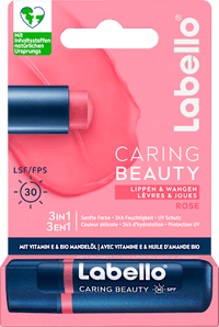 Caring Beauty Rose Lippenbalsem SPF 30, 4,8 g