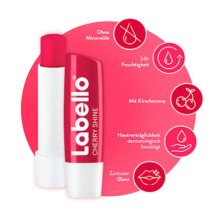 Lippenbalsem Cherry Shine, 4,8 g