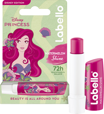 Lippenpflege Disney Princess Ariel Watermelon Shine, 4,8 g
