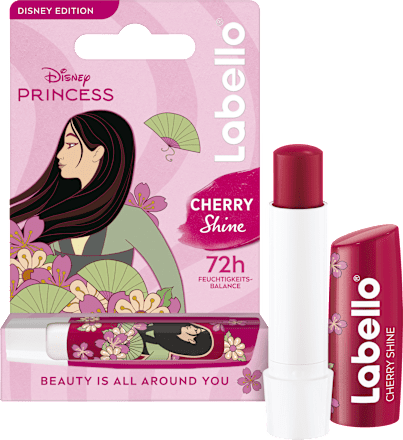Lippenpflege Disney Princess Mulan Cherry Shine, 4,8 g