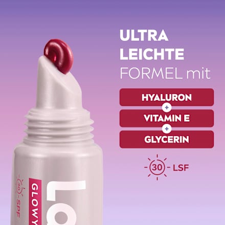 Glowy Lips Berry Lippenbalsem SPF 30, 10 ml