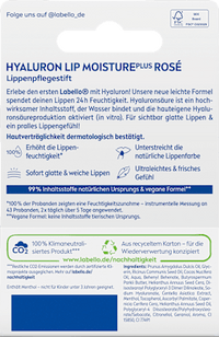 Lipverzorging Hyaluron Moisture Rosé, 4,8 g